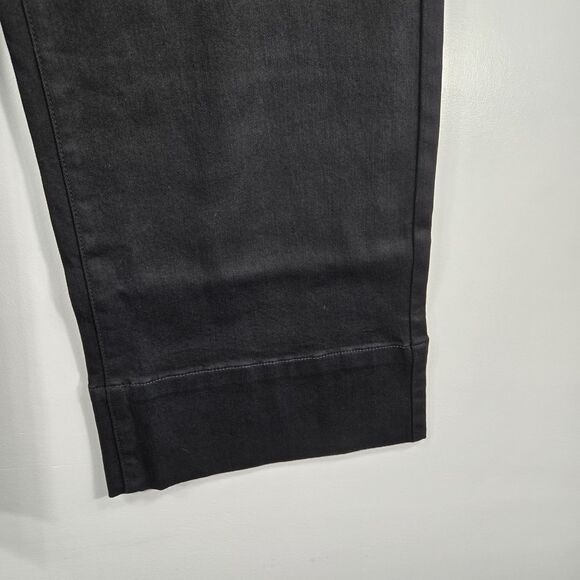 Universal Standard Women's Size 00 Black Carrie High Rise Wide Leg Jeans NWT - Picture 3 of 13